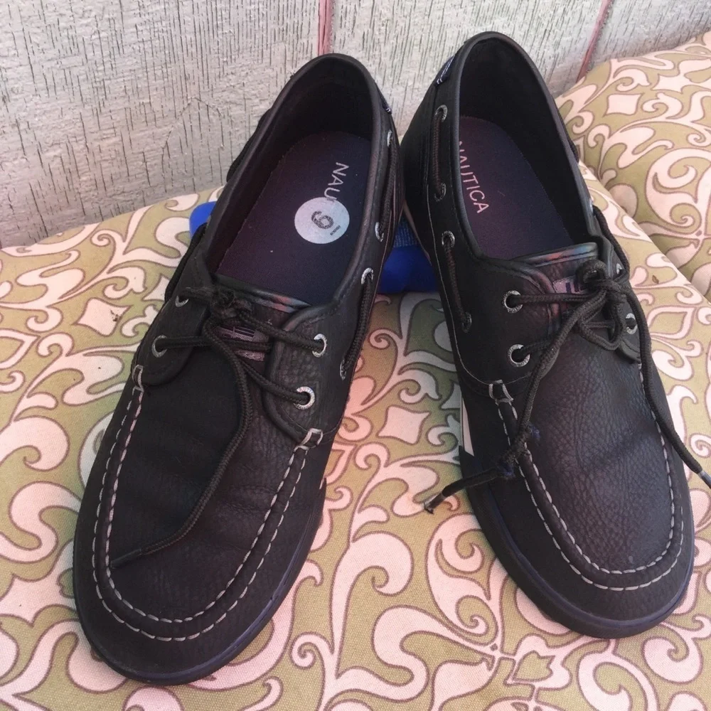 Boys Nautica Slip On Shoes